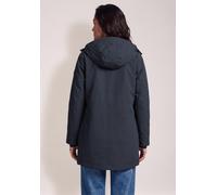 Kurzmantel CECIL, Damen, Gr. XL (44), schwarz (schwarz navy blau), Stoff, Oberstoff: 92% Polyester, 8% Elasthan. Futter: 100% Polyester. Wattierung: 100% Polyester, unifarben, comfort fit normal, ohne