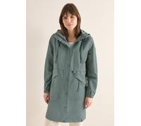 Kurzmantel CECIL, Damen, Gr. XXL (46), kelp grün, Web, Obermaterial: 57% Polyester, 43% Baumwolle; Futter: 100% Polyester, unifarben, comfort fit normal, ohne Ausschnitt, elastischer Bund, Mäntel Kurz