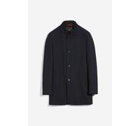 Kurzmantel CINQUE "CILIVERPOOL", Damen, Gr. 110, blau (dunkelblau), Web, Obermaterial: 68% Polyester, 30% Viskose, 2% Elasthan, slim fit, Mäntel Kurzmantel, mit Stehkragen (69214202-110)