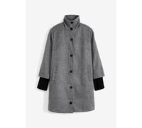 Kurzmantel in Wolloptik 46