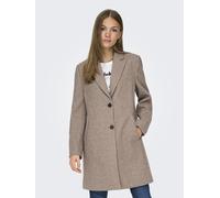 Kurzmantel JDY "JDYECHO COAT OTW NOOS" Gr. S (36), nature detail:melange Damen Mäntel (42110756-S) nature detail:melange