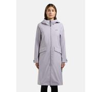 Kurzmantel KHUJO "Femke2", Damen, Gr. XS (34), summer lila, Material: 100% Polyester, gerade knieumspielend, hoch geschlossener Ausschnitt, eng normaler Saum mit Druckknöpfen, Mäntel Kurzmantel, Modis