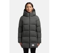 Kurzmantel KHUJO "Tanare4", Damen, Gr. XL (42), grün, Obermaterial: 100% Polyester; Innenfutter: 100% Nylon; Wattierung: 100% Polyester, tailliert Po-bedeckend, hoch geschlossener Ausschnitt, eng Bünd