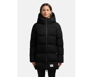 Kurzmantel KHUJO "Tanare4", Damen, Gr. XL (42), schwarz, Obermaterial: 100% Polyester. Innenfutter: 100% Nylon. Wattierung: 100% Polyester, tailliert Po-bedeckend, hoch geschlossener Ausschnitt, eng B