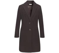Kurzmantel LASCANA, Damen, Gr. 44, braun, Web, Obermaterial: 100% Polyester. Futter: 100% Polyester, unifarben, figurumspielend kniefrei, Mäntel Kurzmantel, im klassischen Design, Damenmantel, Blazerm