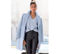 Kurzmantel LASCANA Gr. 46, blau (bleu) Damen Mäntel Bestseller (68503328-46) bleu