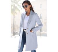Kurzmantel LASCANA Gr. 36, blau (bleu) Damen Mäntel Bestseller (68503328-36) bleu