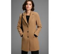 Kurzmantel LAURA SCOTT, Damen, Gr. 34, braun (hell, braun), Web, Obermaterial: 100% Polyester. Futter: 100% Polyester, unifarben, normal extrakurz, ohne Ausschnitt, Mäntel Kurzmantel, perfekt für den