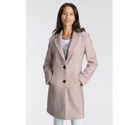 Kurzmantel LAURA SCOTT, Damen, Gr. 34, rosa (rosa, meliert), Web, Obermaterial: 100% Polyester. Futter: 100% Polyester, unifarben, normal extrakurz, ohne Ausschnitt, Mäntel Kurzmantel, perfekt für den