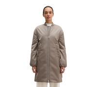 Kurzmantel MARC O'POLO "aus recyceltem Polyester", Damen, Gr. 36, beige (stone taupe), Obermaterial: 100% Polyester, unifarben, regular fit, Mäntel Kurzmantel (68001012-36) stone taupe