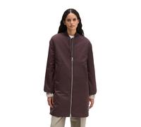 Kurzmantel MARC O'POLO "aus recyceltem Polyester", Damen, Gr. 36, braun (schwarz cherry), Obermaterial: 100% Polyester, unifarben, regular fit, Mäntel Kurzmantel (50572255-36) schwarz cherry