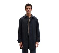Kurzmantel MARC O'POLO "aus recyceltem Polyester", Herren, Gr. L, schwarz navy, Obermaterial: 100% Polyester; Futter: 100% Polyester, unifarben, regular fit, Mäntel Kurzmantel (18279124-L) schwarz nav