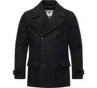 Kurzmantel RAGWEAR "Parr YOUMODO", Herren, Gr. XXL (56), schwarz, Obermaterial: 100% Polyester; Innenfutter: 100% Polyester; Wattierung: 100% Polyester, gerade Po-bedeckend, eng normaler Saum, Mäntel