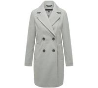 Kurzmantel NAVAHOO "Frostjuwel 14", Damen, Gr. L (40), grau, Obermaterial: 80% Polyester, 10% Modacryl, 10% Viskose, Innenfutter: 100% Polyester, Ärmelfutter: 100% Polyester, elegant, gerade ca. Mitte