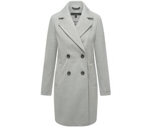 Kurzmantel NAVAHOO "Frostjuwel 14", Damen, Gr. XXXL(46), grau, Obermaterial: 80% Polyester, 10% Modacryl, 10% Viskose; Innenfutter: 100% Polyester; Ärmelfutter: 100% Polyester, gerade ca. Mitte Obersc