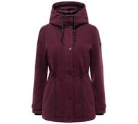 Kurzmantel NAVAHOO "Lächelstern 14", Damen, Gr. M (38), rot (weinrot), Obermaterial: 100% Polyester. Innenfutter: 100% Polyester. Ärmelfutter: 100% Polyester, tailliert Po-bedeckend, hoch geschlossene