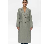 Kurzmantel NÜMPH "Nümph Coat NURAVEN", Damen, Gr. 42, medium grau mel, Obermaterial: 80% Polyester, 20% Wolle, Mäntel Kurzmantel (43577748-42)