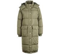 OXMO OXAlba Damen Wintermantel Parka Steppmantel mit Kapuze, Größe:XL, Farbe:Dusty Olive (180515)