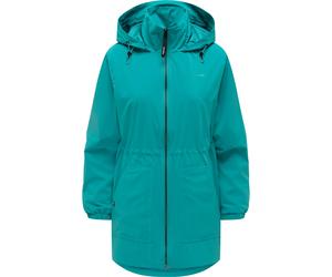 Kurzmantel RAGWEAR "Brona", Damen, Gr. XXL (44), grün (rauchtürkis), Obermaterial: 100% Polyester. Innenfutter: 100% Polyester, tailliert Po-bedeckend, hoch geschlossener Ausschnitt, Ärmel ohne Ärmels