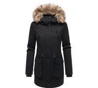 Kurzmantel RAGWEAR "Ellsa B YOUMODO", Damen, Gr. XXXL(46), schwarz, Obermaterial: 100% Polyester; Innenfutter: 100% Polyester; Wattierung: 100% Polyester, tailliert ca. Mitte Oberschenkel, eng Bündche