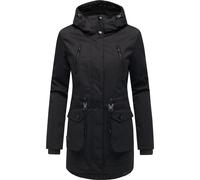 Kurzmantel RAGWEAR "Ellsa YOUMODO", Damen, Gr. XL (42), schwarz, Obermaterial: 100% Polyester. Innenfutter: 100% Polyester. Wattierung: 100% Polyester, tailliert ca. Mitte Oberschenkel, hoch geschloss