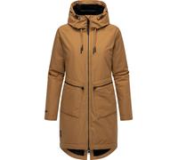 Kurzmantel RAGWEAR "Holstic", Damen, Gr. L (40), braun, Obermaterial: 100% Polyester; Innenfutter: 100% Polyester; Wattierung: 100% Polyester, figurumspielend knieumspielend, hoch geschlossener Aussch