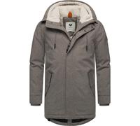 Kurzmantel RAGWEAR "Mr Smithem YOUMODO", Herren, Gr. XL (54), braun (mokka), Obermaterial: 100% Polyester, Innenfutter: 100% Polyester, Wattierung: 100% Polyester, casual, gerade Po-bedeckend, hoch ge