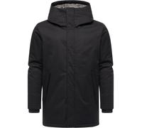 Kurzmantel RAGWEAR "Parcan Twill YOUMODO", Herren, Gr. XL (54), schwarz, Obermaterial: 100% Polyester; Innenfutter: 100% Polyester; Wattierung: 100% Polyester, gerade Po-bedeckend, hoch geschlossener 