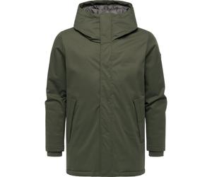 Kurzmantel RAGWEAR "Parcan Twill YOUMODO", Herren, Gr. XXL (56), grün (schwarz olive), Obermaterial: 100% Polyester. Innenfutter: 100% Polyester. Wattierung: 100% Polyester, gerade Po-bedeckend, hoch
