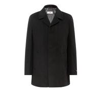Kurzmantel RICANO "Mantel Ettore", Herren, Gr. XXL, schwarz, Obermaterial: 60% Wolle WO. 40% Polyester PES. Futter: 100% Polyester PES., schmal, V-Ausschnitt, Mäntel Kurzmantel, Handgefertigt aus fein
