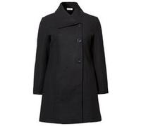 Kurzmantel SHEEGO, Damen, Gr. 46, schwarz, 90% Polyester, 10% Wolle, unifarben, unifarben mit Farbeinsatz, unifarben mit Farbeinsätzen, Mäntel Kurzmantel (28940349-46) schwarz