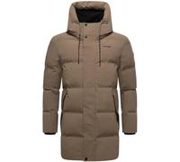 Kurzmantel STONE HARBOUR "Darianoo XX", Herren, Gr. S (48), braun, Obermaterial: 100% Polyester; Innenfutter: 100% Polyester; Wattierung: 100% Polyester; Ärmelfutter: 100% Polyester, Basic, gerade Po-