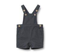 Kurzoverall WHEAT "WHEAT Overall Erik", Mädchen, Gr. 80, ink, 100% Baumwolle (Bio), unifarben, normal, Overalls Kurzoverall (96318567-80) ink