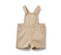 Kurzoverall WHEAT "WHEAT Overall Erik", Mädchen, Gr. 80, sand stone, 100% Baumwolle (Bio), unifarben, normal, Overalls Kurzoverall (37658522-80) sand stone
