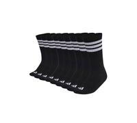 Kurzsocken ADIDAS ORIGINALS "Socken 3-Stripes Cushioned Sportswear Crew Socks 9P 9er Pack", Herren, Gr. 37-39, schwarz, Obermaterial: 59% Baumwolle CO. 37% Polyester PES. 3% Elasthan EL. 1% Polyamid P