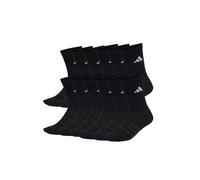 Kurzsocken ADIDAS ORIGINALS "Socken Cushioned Crew Socks 12P 12er Pack", Herren, Gr. 37-39, schwarz, Obermaterial: 56% Baumwolle CO. 40% Polyester PES. 3% Elasthan EL. 1% Polyamid PA., Socken (8253552