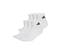 Kurzsocken ADIDAS ORIGINALS "Socken Cushioned Essentials Ankle Socks 6er Pack", Herren, Gr. 43-45, weiß, Obermaterial: 57% Baumwolle CO. 40% Polyester PES. 2% Elasthan EL. 1% Polyamid PA., Socken (306