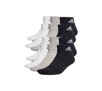 Kurzsocken ADIDAS ORIGINALS "Socken Cushioned Sportswear Ankle 12P 12er Pack", Herren, Gr. 37-39, bunt (schwarz, grau, weiß), Obermaterial: 62% Baumwolle CO. 34% Polyester PES. 3% Elasthan EL. 1% Nylo