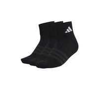 Kurzsocken ADIDAS ORIGINALS "Socken Cushioned Sportswear Ankle Socks 3er Pack", Herren, Gr. 40-42, schwarz, Obermaterial: 57% Baumwolle CO. 40% Polyester PES. 2% Elasthan EL. 1% Polyamid PA., Socken (