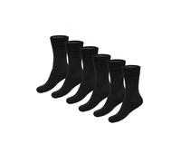 Kurzsocken BAMBOO BASICS "Socken 6er Pack", Herren, Gr. 35-40, schwarz, Obermaterial: 70% Viskose CV. 25% Polyamid PA. 5% Elasthan EL., Socken (81553807-35) schwarz