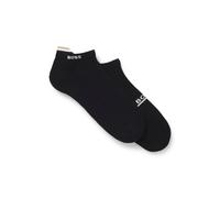 BOSS Zweier-Pack knöchellange Socken mit Logos - Style 2P AS Iconic Loop CC, 50554563 Schwarz 39-42