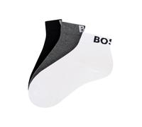 Kurzsocken BOSS "3P SH Logo CC SP W", Damen, Gr. 35-38, bunt (open miscellaneous 960), Baumwollmischung, elastisch, Socken (11420209-35) open miscellaneous 960