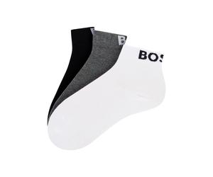 Kurzsocken BOSS "3P SH Logo CC SP W", Damen, Gr. 35-38, bunt (open miscellaneous 960), Baumwollmischung, elastisch, Socken (11420209-35) open miscellaneous 960