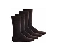 Kurzsocken BOSS "Socken 2P RS Uni CC 10260369 01 4er Pack", Herren, Gr. 43-46, braun (dunkelbraun), Obermaterial: 82% Baumwolle CO. 16% Polyamid PA. 2% Elasthan EL., Socken (36354616-43) dunkelbraun