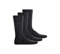 Kurzsocken BOSS "Socken 3er Pack", Herren, Gr. 39-42, grau (dunkelgrau), Obermaterial: 75% Baumwolle CO. 23% Polyamid PA. 2% Elasthan EL., Socken (62623320-39) dunkelgrau