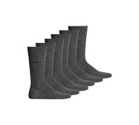 Kurzsocken BOSS "Socken 3P RS Uni Colors CC 6er Pack", Herren, Gr. 43-46, grau, Obermaterial: 75% Baumwolle CO. 23% Polyamid PA. 2% Elasthan EL., Socken (83148856-43) grau