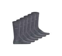 BOSS Herren Socken, 6er Pack - Finest Soft Cotton, Threepack RS Uni CC Grau 39-42