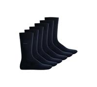 Kurzsocken BOSS "Socken 6er Pack", Herren, Gr. 43-46, blau (dunkelblau), Obermaterial: 75% Baumwolle CO. 23% Polyamid PA. 2% Elasthan EL., Socken (86174012-43) dunkelblau