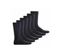 Kurzsocken BOSS "Socken 6er Pack", Herren, Gr. 43-46, grau (dunkelgrau), Obermaterial: 75% Baumwolle CO. 23% Polyamid PA. 2% Elasthan EL., Socken (61280321-43) dunkelgrau