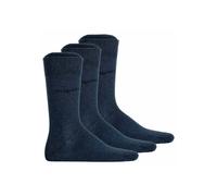 Kurzsocken BUGATTI "Socken 3er Pack", Herren, Gr. 39-42, blau, Obermaterial: 78% Baumwolle CO. 20% Polyamid PA. 2% Elasthan EL., Socken (85887536-39) blau